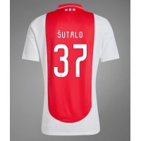 Fotbalové Dres Ajax Josip Sutalo #37 Domácí 2024-25 Krátký Rukáv